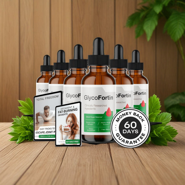 GlycoFortin - 6 Bottles+ 2  Ebooks