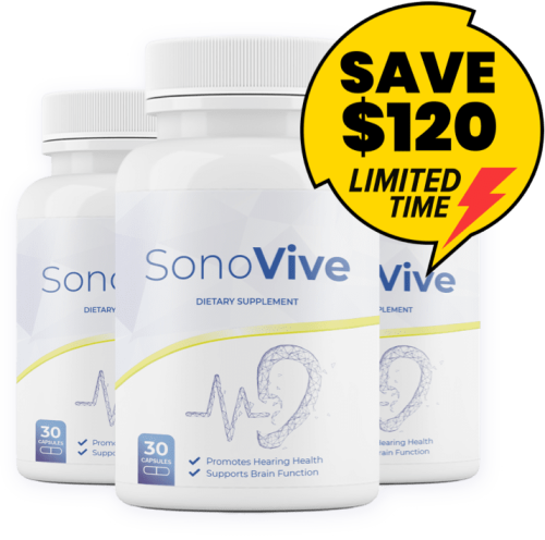 Sonovive - 3 Bottles